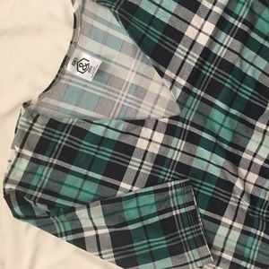 Agnes & Dora XL Green Plaid Austen dress